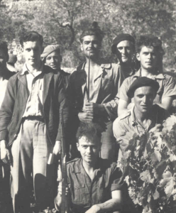 Jack Jones with comrades in the Spanish Civil War